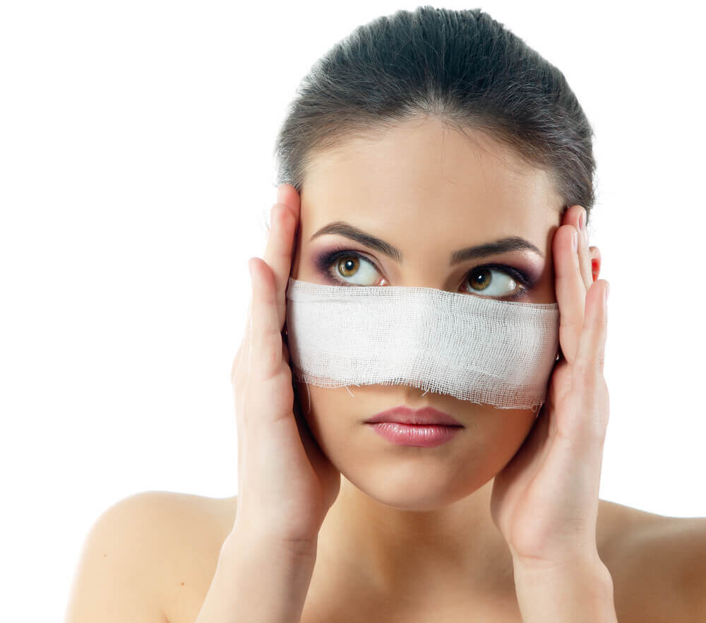 cicatrização da rinoplastia